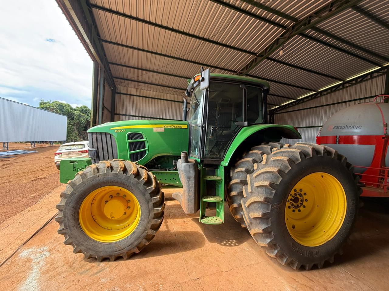 Trator John Deere 6180J 2016 Excelente Estado